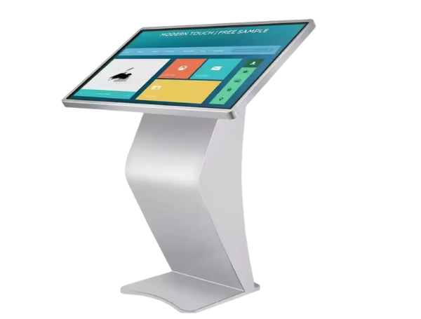 Kiosco interactivo con pantalla táctil