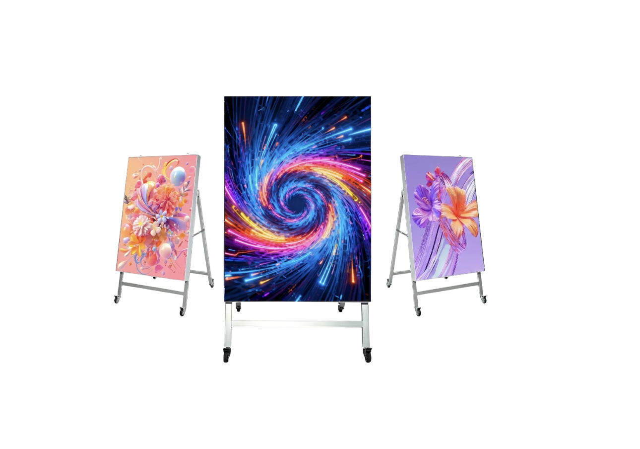 Cartelera digital P2.5 de 64 × 96 cm